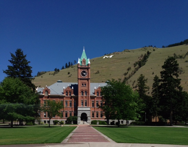 Main Hall at the University of Montana.