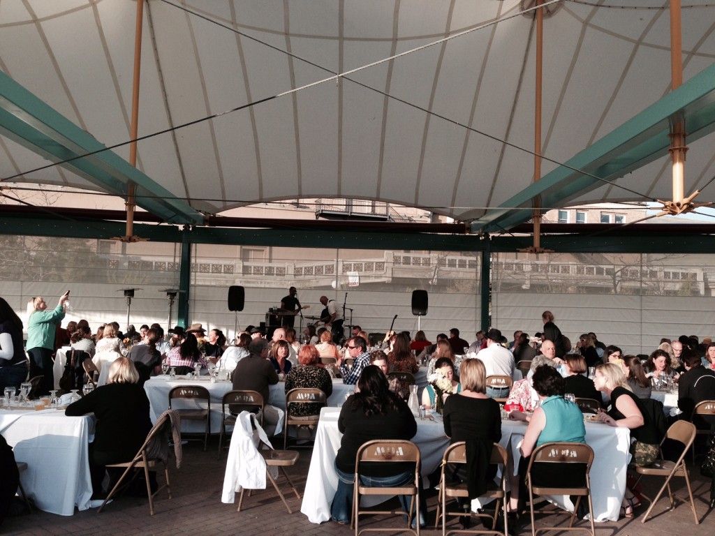 Caras Park Pavilion in downtown Missoula.