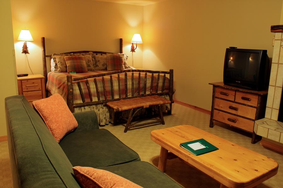 Guest suites at Mountain Lake Lodge 