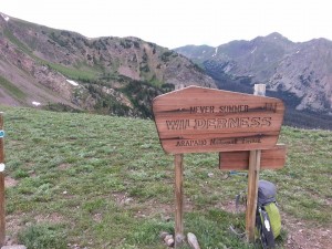 Backpacking in wilderness areas in the West brings you to views like this. Photo courtesy Chris Pilley.