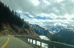 One of the views along the Scenic Beartooth Highway.