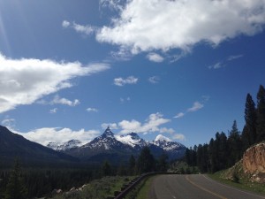 The Beartooth Mountains in Wyoming and Montana.
