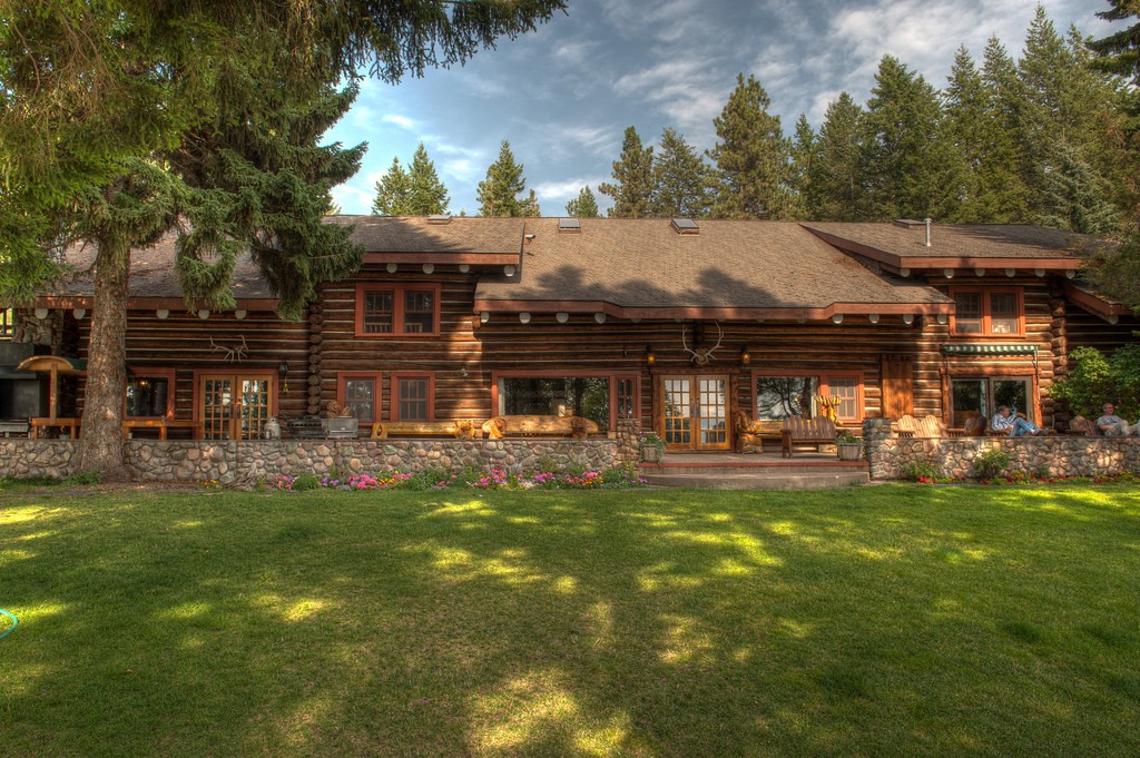 Historic Flathead Lake Lodge. Photos courtesy of Flathead Lake Lodge