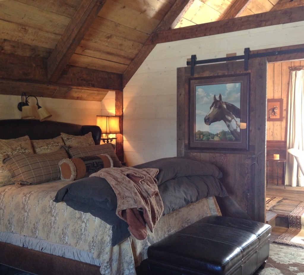 Refurbished barn with luxury accommodations.