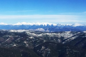 Looking north to the Mission Valley from Missoula