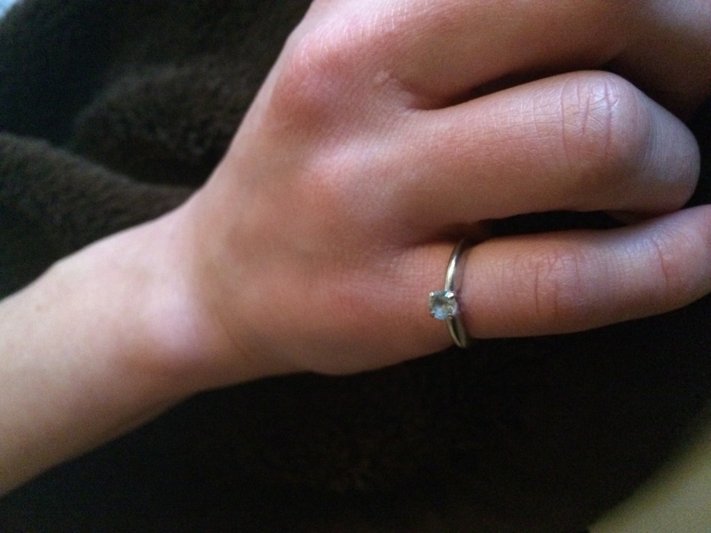My best memory of Philipsburg: this pinky ring (that I mined myself) and gifted to my wife for her first Mother’s Day. It’s one of our most cherished family heirlooms. 