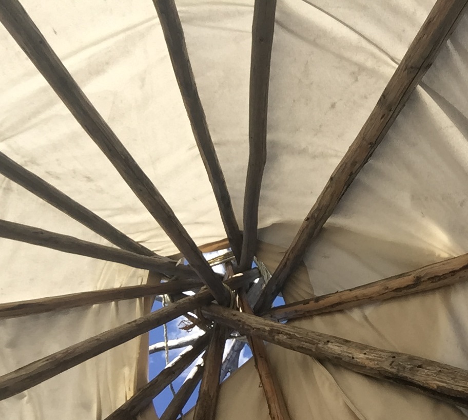 Imagine waking to this view in your own tipi.
