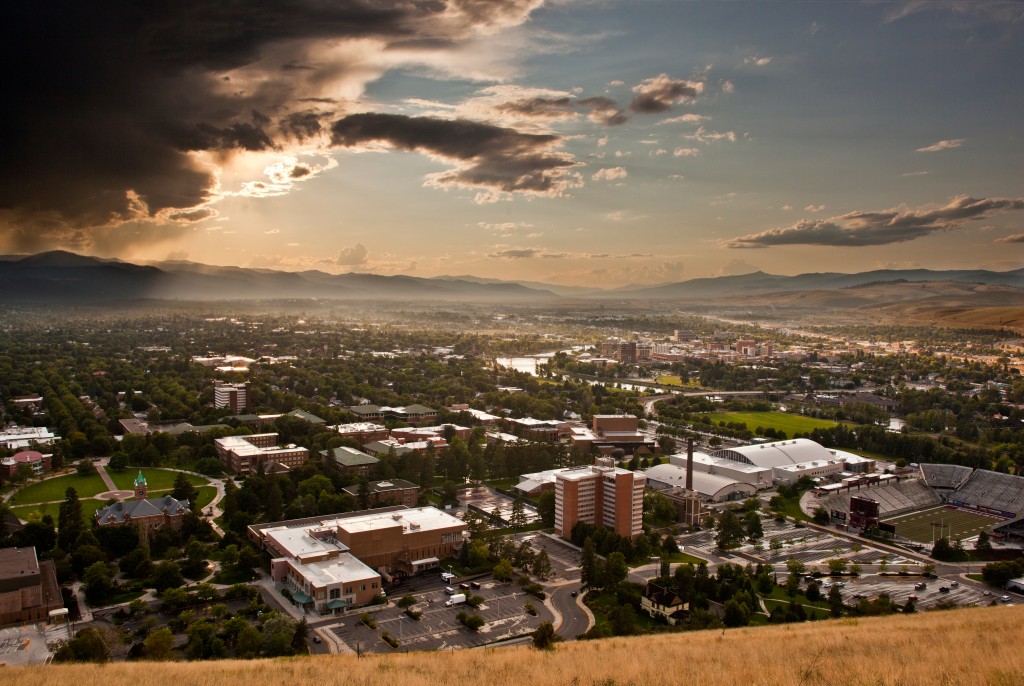 The cultural hub of Montana, Missoula is home to the University of Montana.