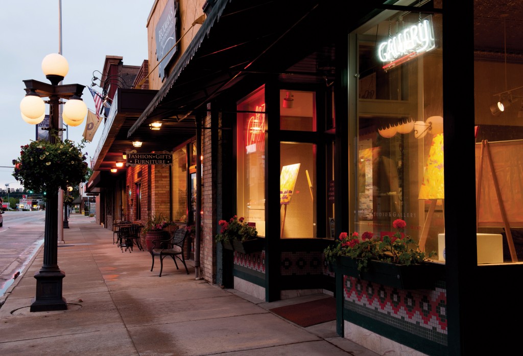 The bustling town of Kalispell, and the shopping hub of the Flathead Valley. Photo Donnie Sexton