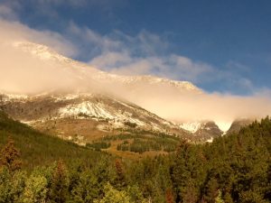 Travelers are greeted with views like this from the train.