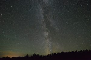 The Milky Way in Glacier National Park. Photo: GNP Flickr 