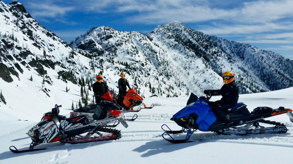 snowmobiling