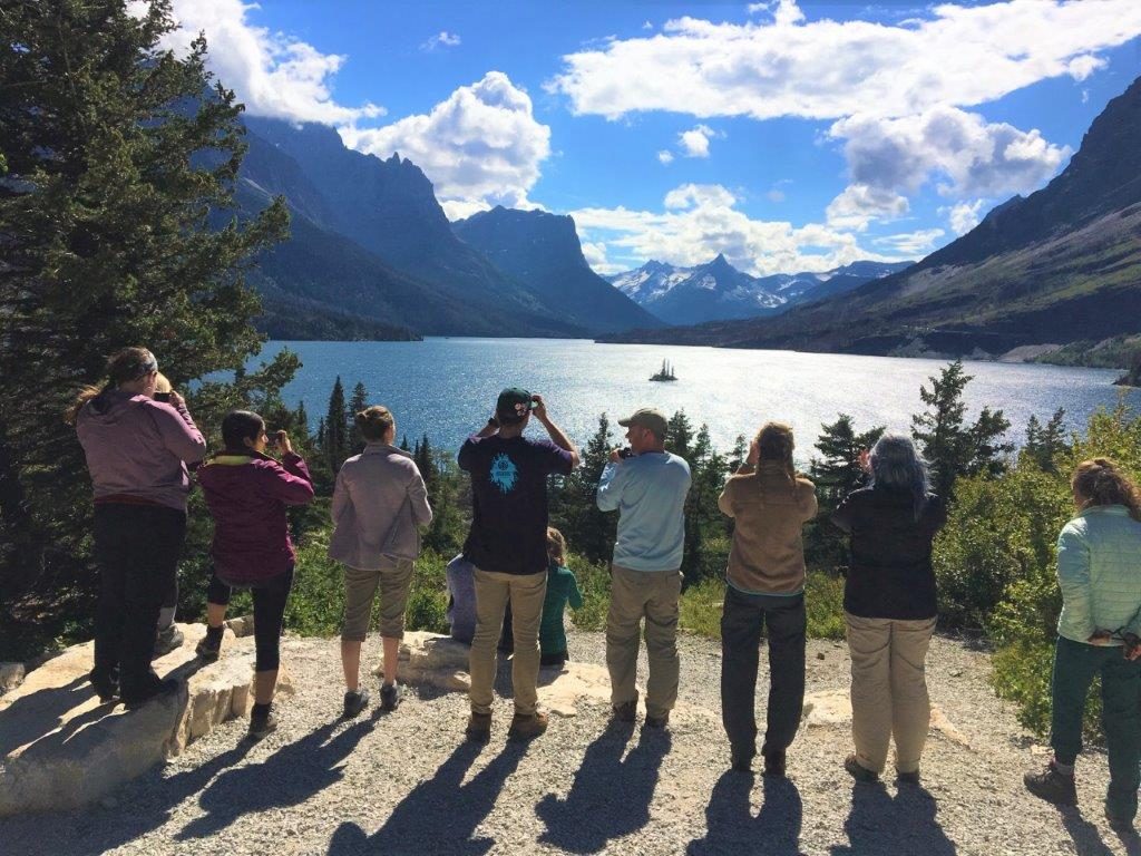 Wild Goose Island on St. Mary Lake in Glacier National Park. 